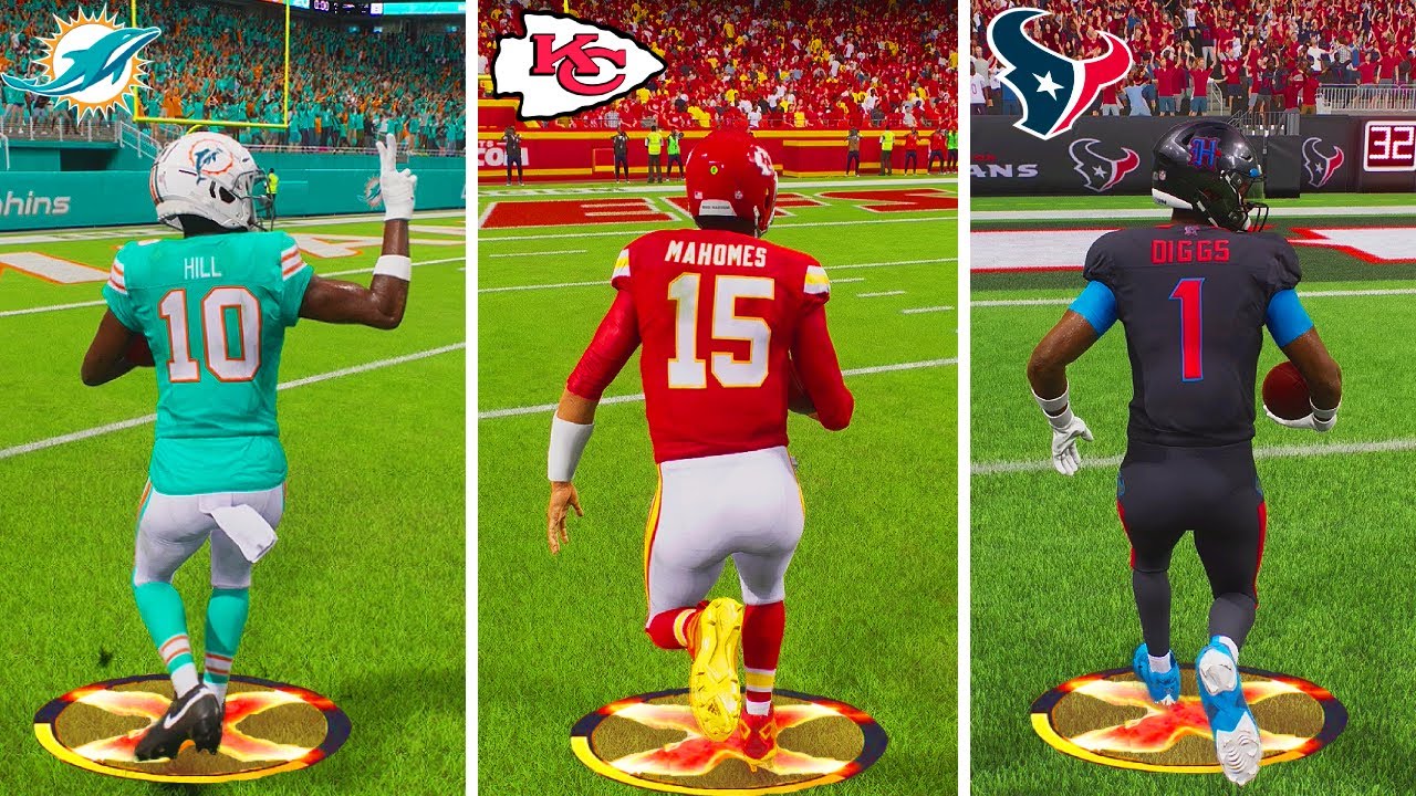 Scoring A Touchdown With Every Team's Best player In Madden 25