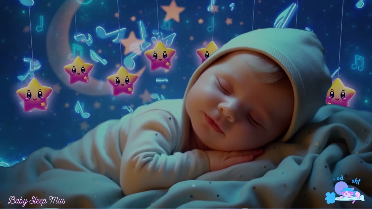 Baby Sleep Music for Sweet Dreams ♫ Fall Asleep in 3 Minutes 🌟 Mozart Brahms Lullaby &hearts;