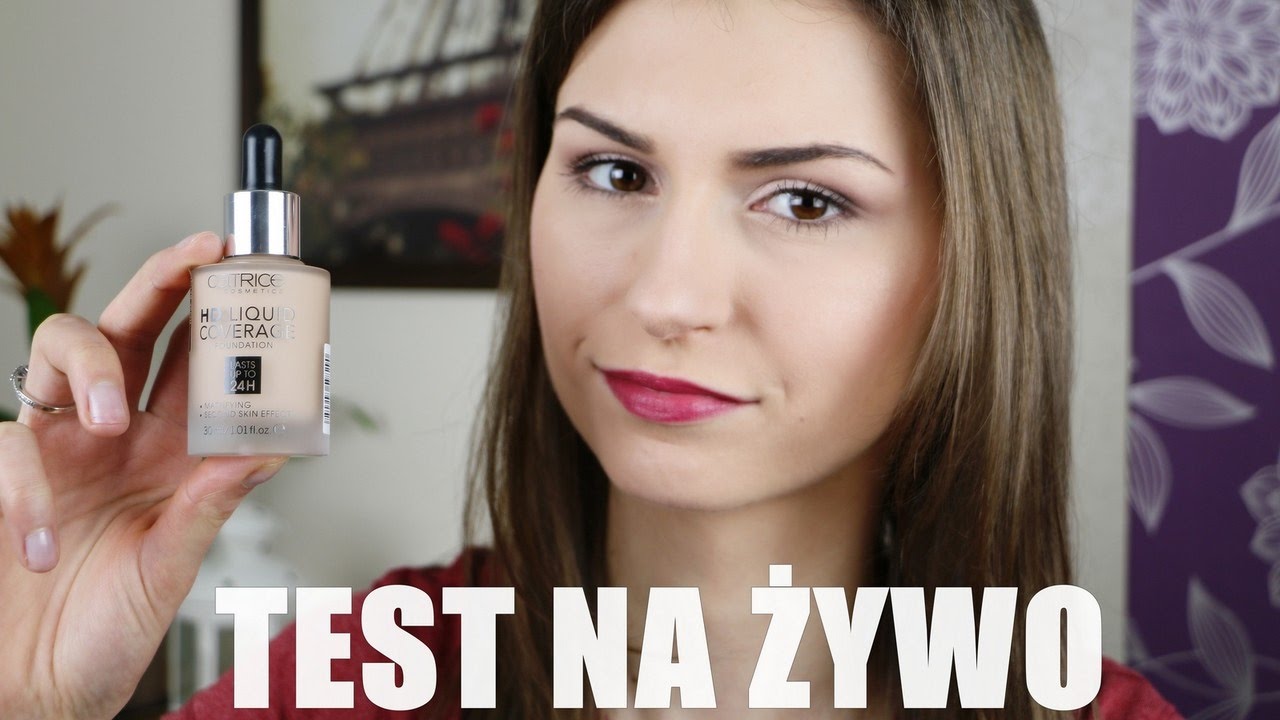 Test na żywo: Podkład do twarzy Catrice hd liquid coverage foundation