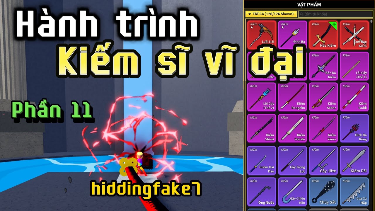 Bloxfruits - Hidding trở thành kiếm sĩ vĩ đại - Phần 11 #hidding #bloxfruit #bloxfruits #bloxpiece