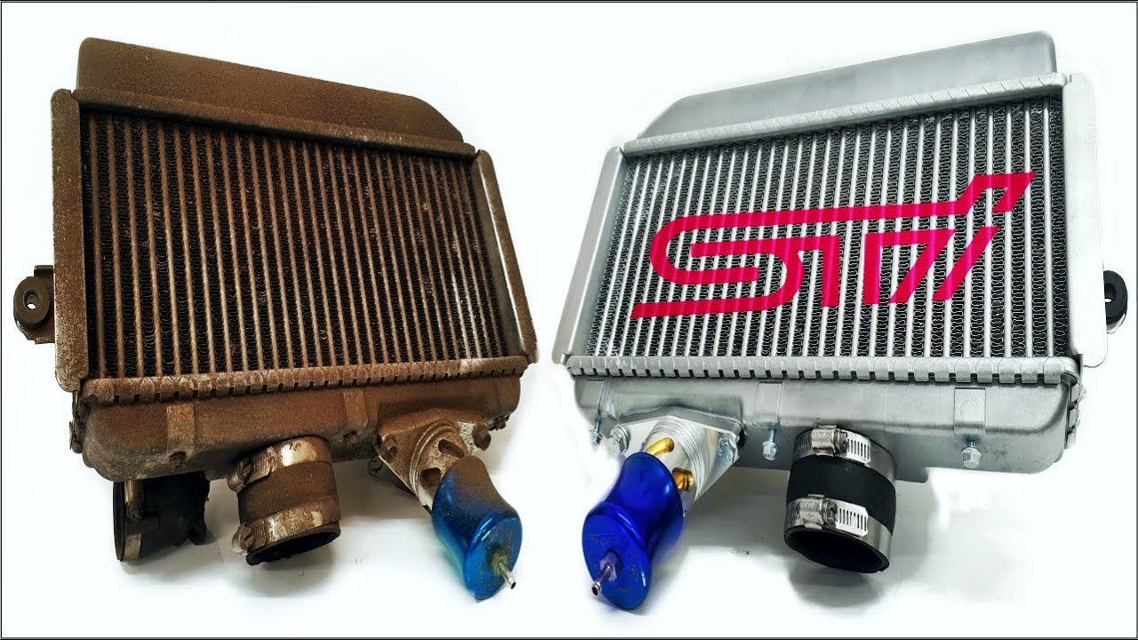 WRX Intercooler Restoration - Its seriously cool