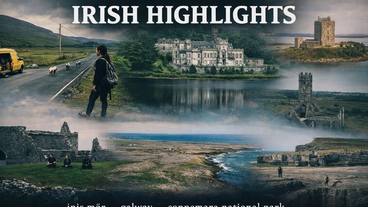 IRISH HIGHLIGHTS 🍀#drone #dji #travel 