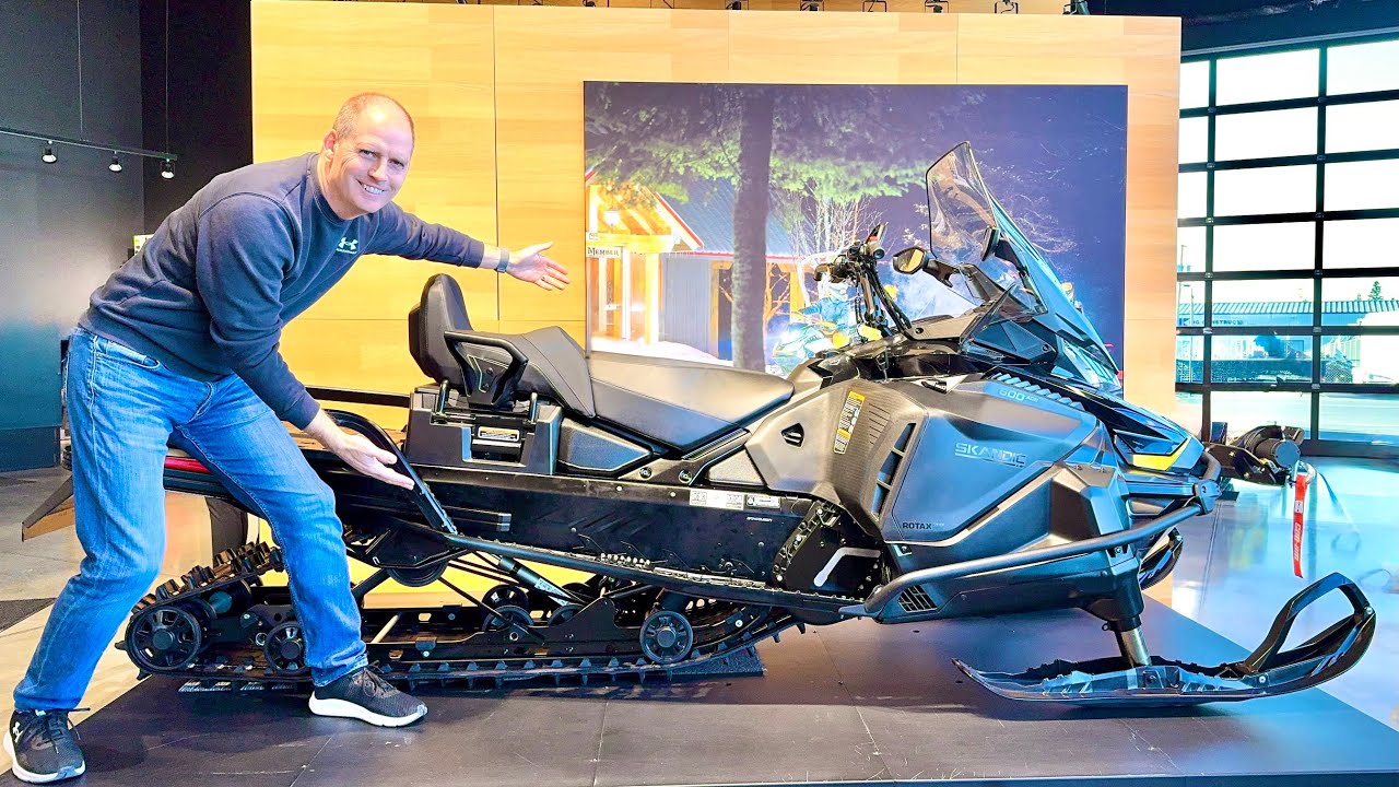 2025 Ski Doo Skandic: When Utility is Properly Engineered into a Snowmobile!