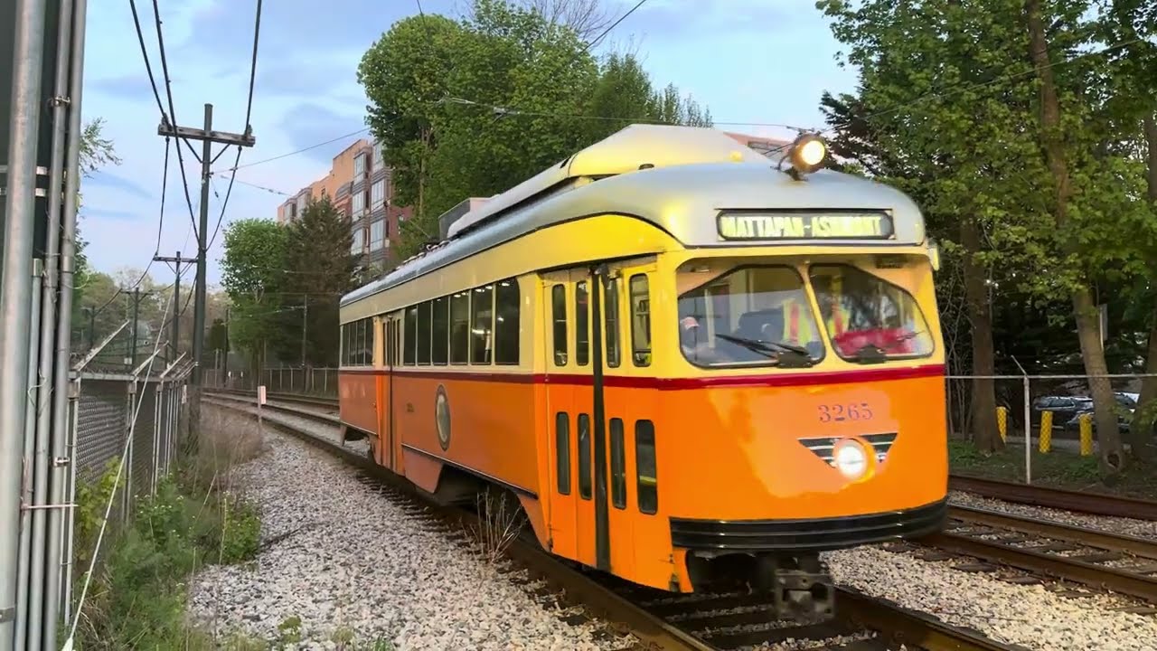OLDEST OPERATING TROLLIES IN THE COUNTRY (MBTA Mattapan Trolley Action May 2025)