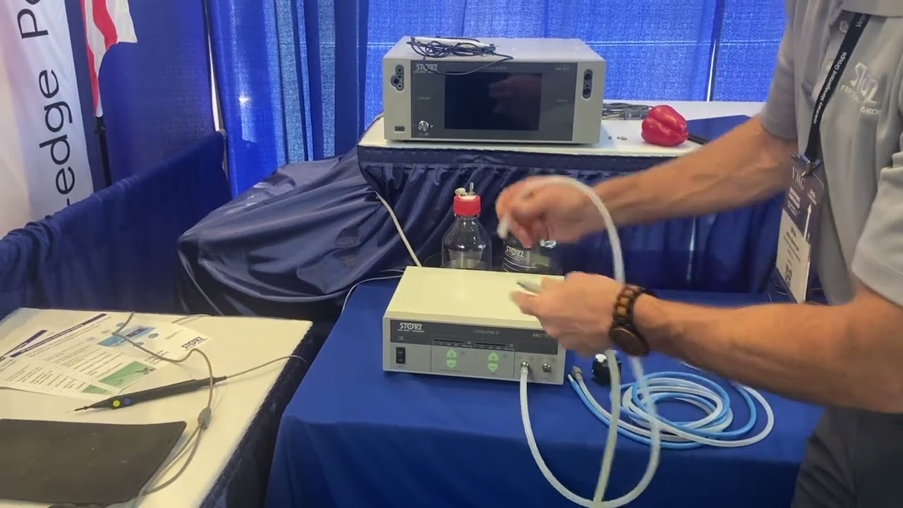 Assemble Karl Storz vetpump 2 for otoscopy