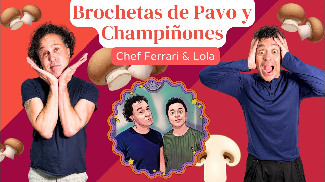 Cena Ligera para empezar la semana: Brochetas de Pavo 🍢✨ Chef Ferrari & Lola