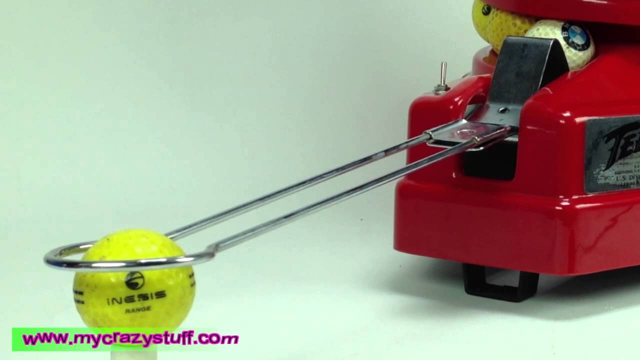 Distributeur automatique de balles de golf