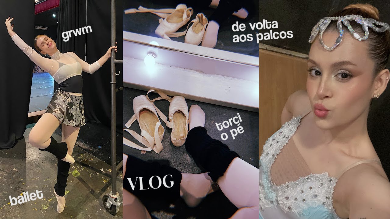 diário de uma bailarina 🩰: ensaio, preparativos, apresentação, arrume-se comigo... (vlog)