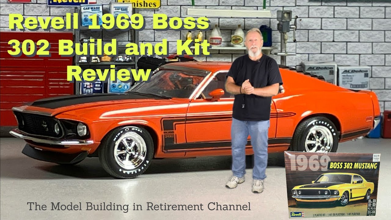 1969 Revell Boss302 Kit Build and Review