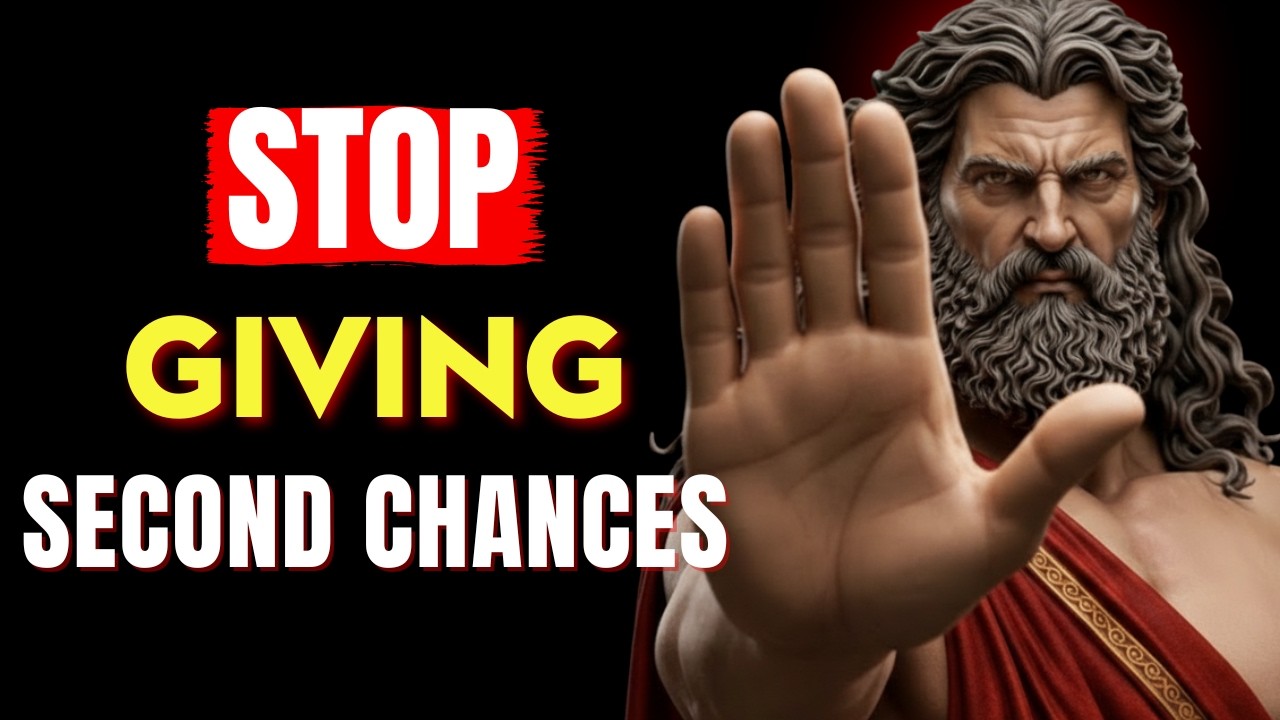 5 People You Should Never Give a Second Chance To | Stoic Philosophy | Stoicism