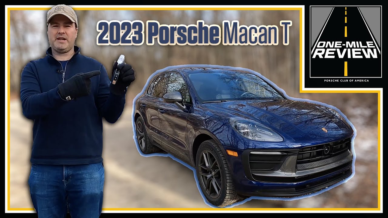 Porsche Macan T 2023 года: самый лёгкий — и самый управляемый? | Обзор One-Mile