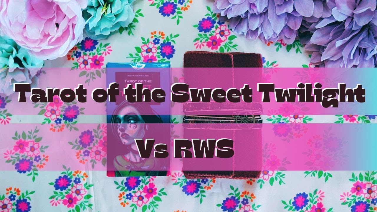 Deck Comparison: How Does Tarot of the Sweet Twilight Compare to the RSW? Is it a Rider Deck?