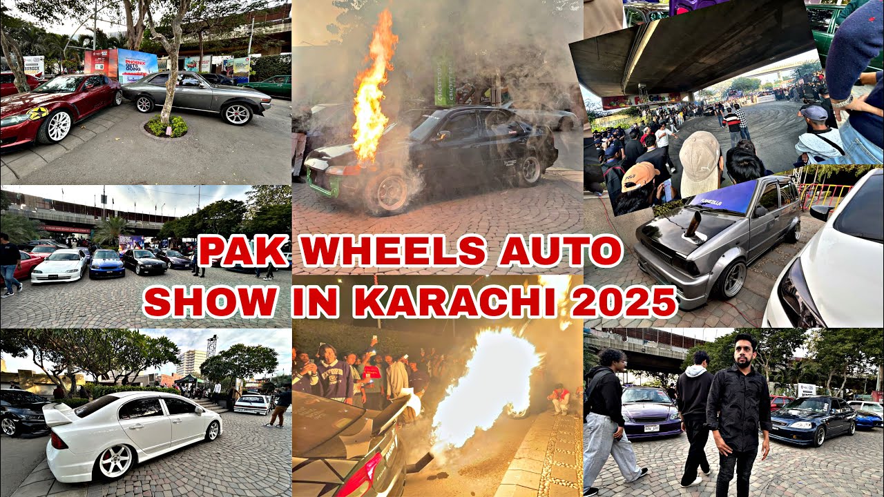 Автосалон PakWheels 2025 | Karachi Port Grand | Суперкары, модифицированные автомобили и мотоциклы 🔥