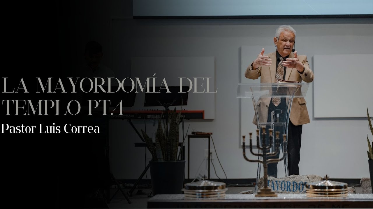 La Mayordomía Del Templo Pt.4 | Sunday | Domingo, 2.1.2026, 9:30 am