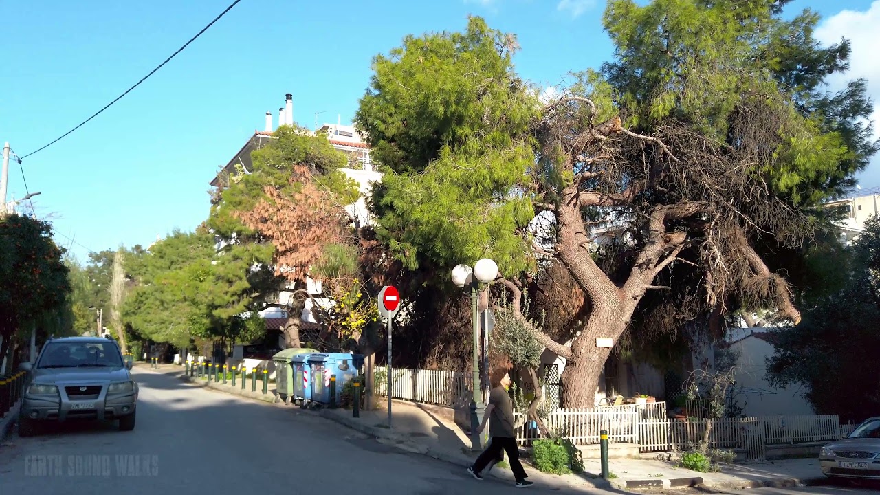 Pefki walk in Athens, Greece