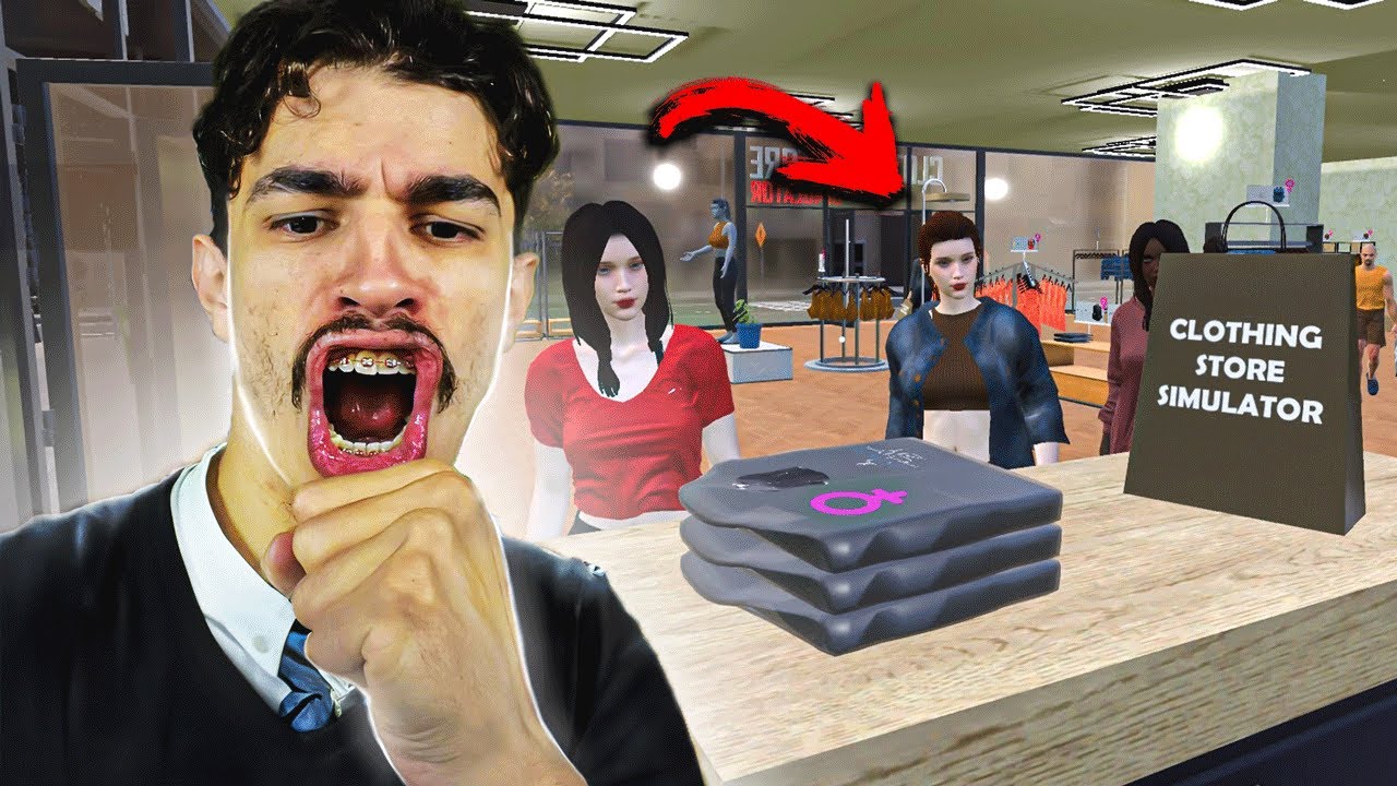 bistecone jogando Clothing Store Simulator #1 - Simulador de Loja de Roupas