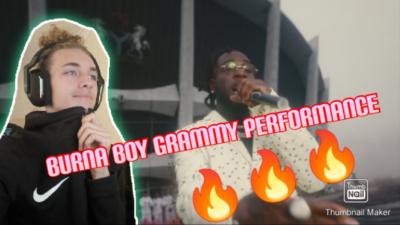 THIS GUY HAS TALENT! BURNA BOY| 63rd GRAMMY Awards Premiere Ceremony (REACTION)