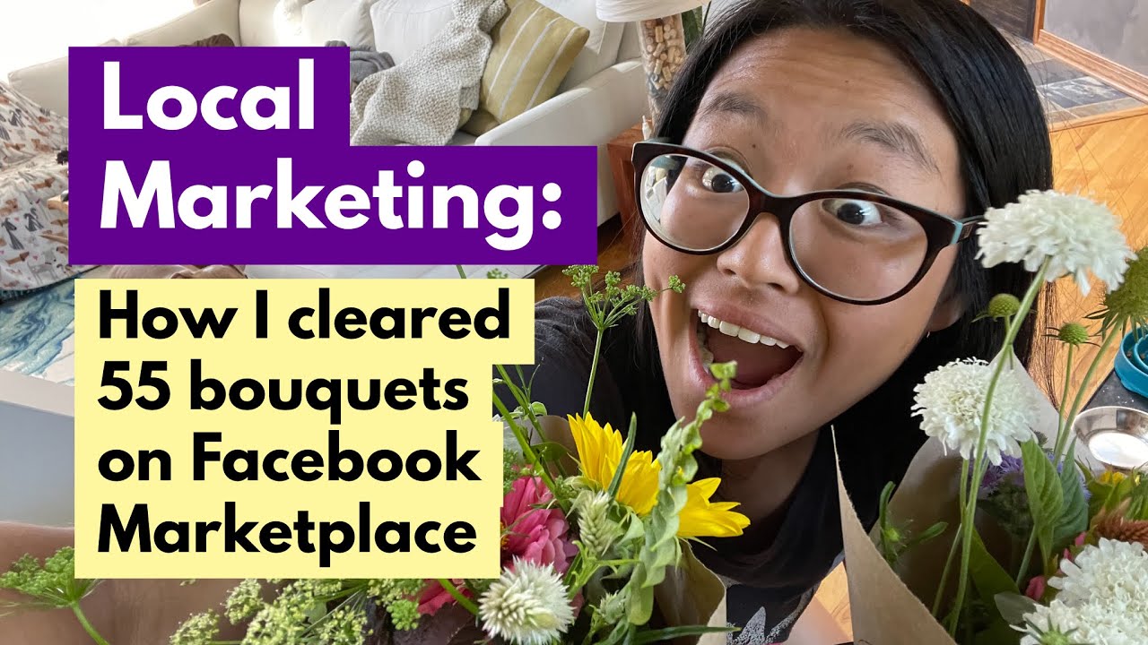 Sell flowers fast using Facebook Marketplace