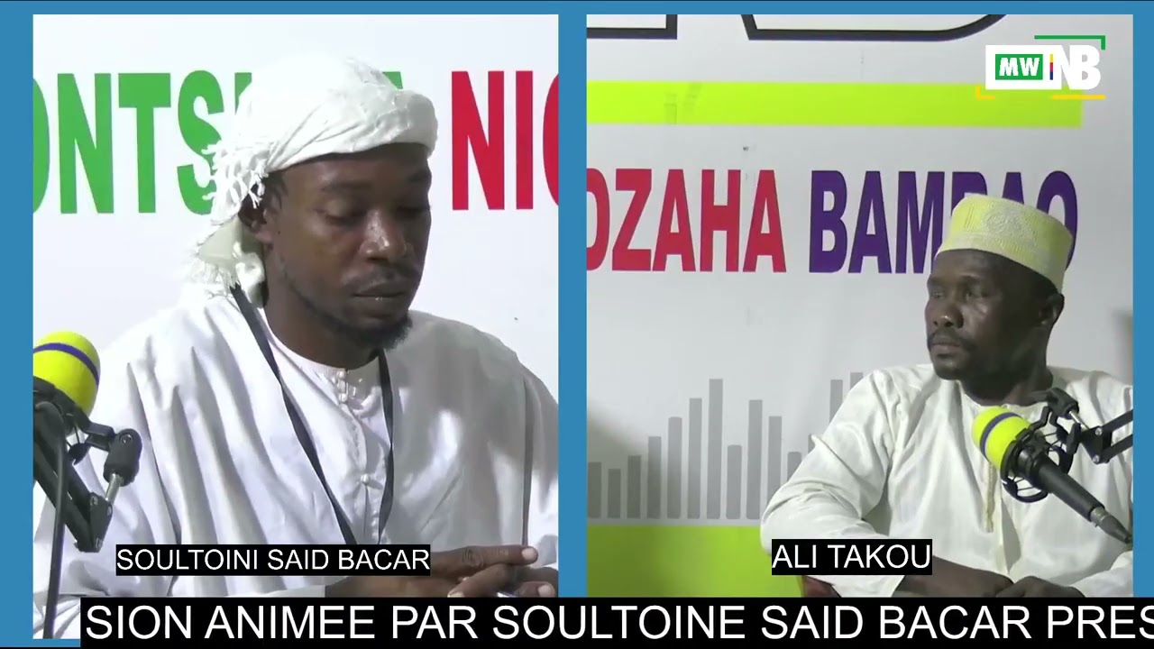 ÉMISSION ANTI INTRUSION PRÉSENTÉE PAR ALI TAKOU ANIMÉE PAR SOULTOINE SAID BACAR