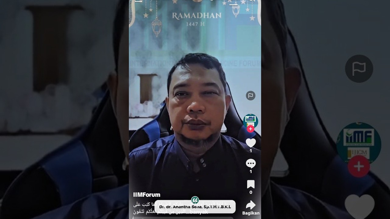 Fakta Ilmiah lagi... Puasa Ramadhan bikin badan lebih sehat