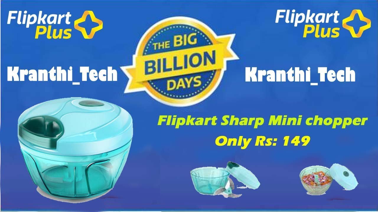 Flipkart Sharp Mini chopper Unboxing | Only ₹ 149