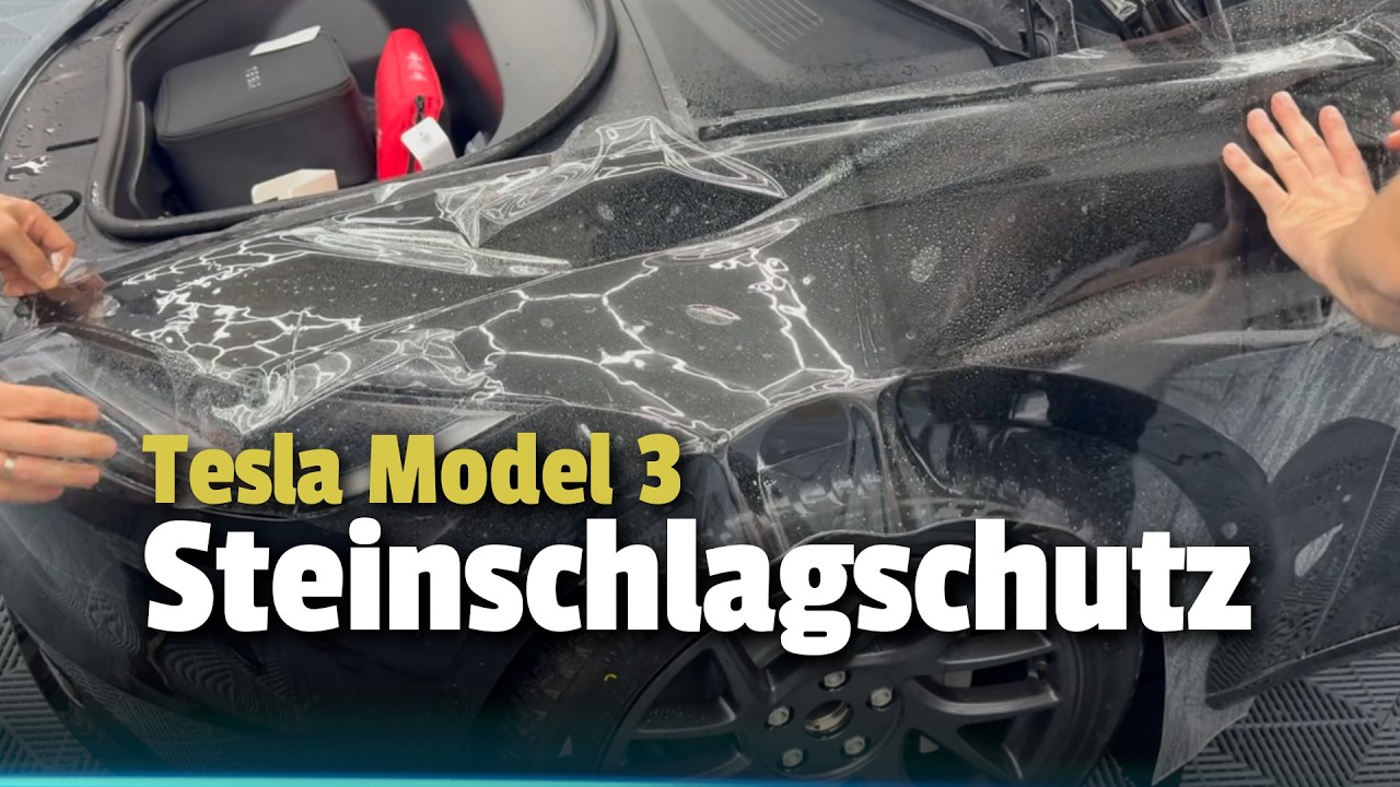 Tesla Steinschlagschutz Folie und Scheiben t&ouml;nen
