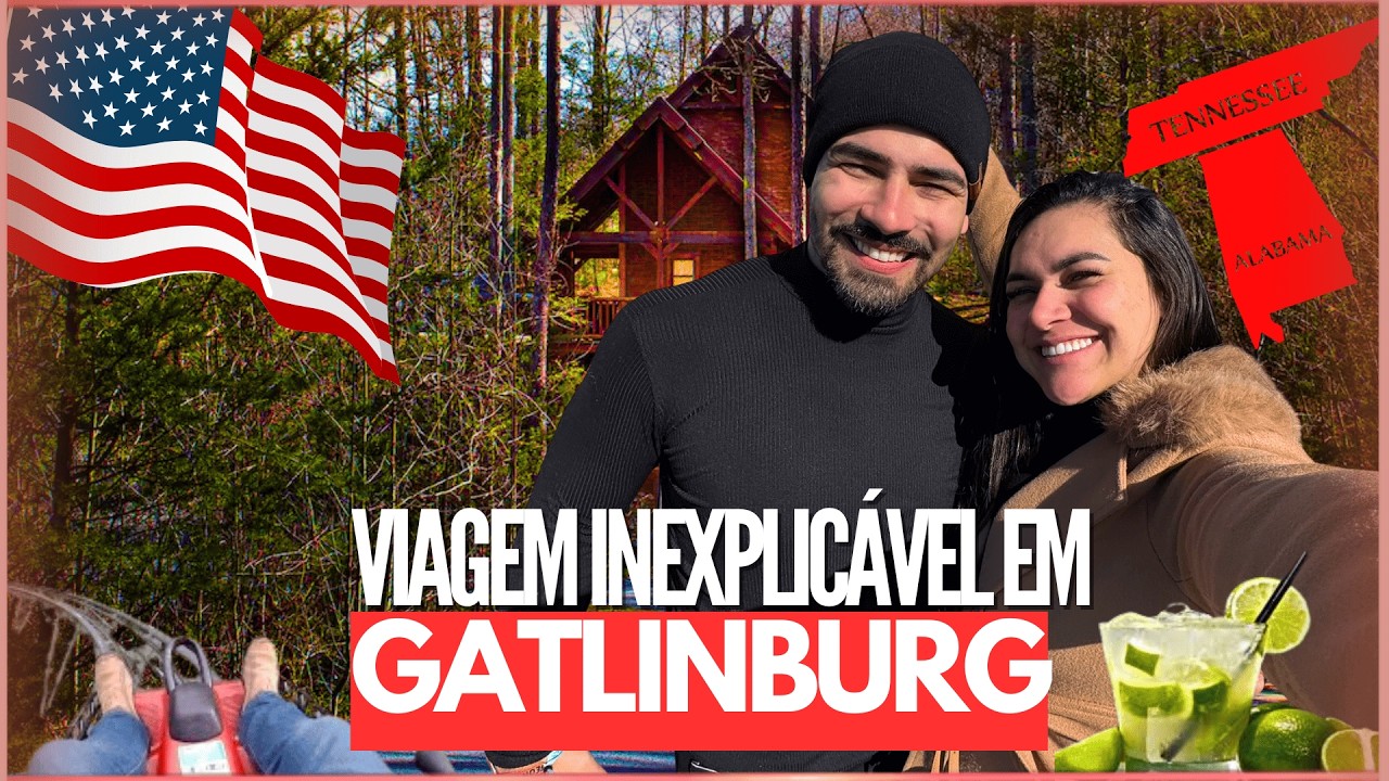 Nossa Viagem para Gatlinburg, Tennessee 🇺🇸 com Amigos Mexicanos | Road Trip Inesquecível