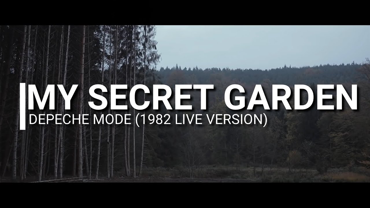 My secret garden (live version 1982) Karaoke - Depeche Mode