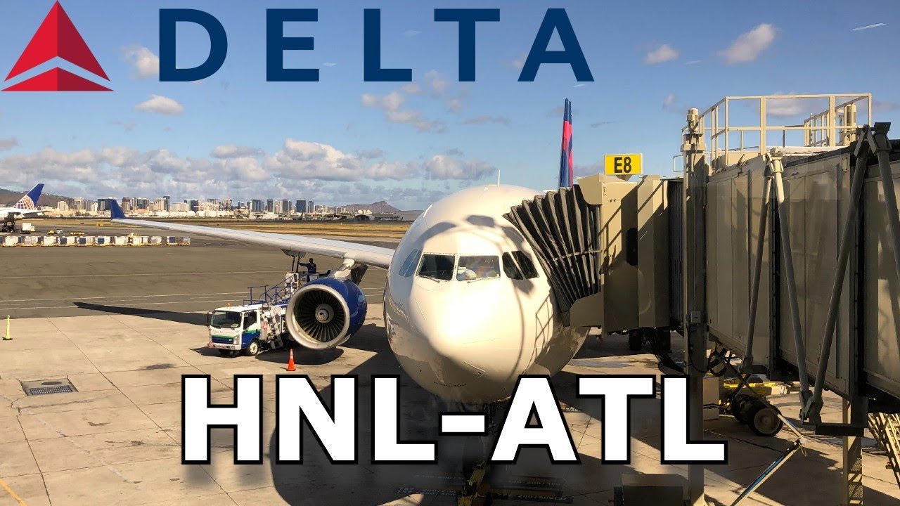 Delta Air Lines Airbus A330-300 Honolulu (HNL) to Atlanta (ATL) Main Cabin Flight DL 304 Summer 2021