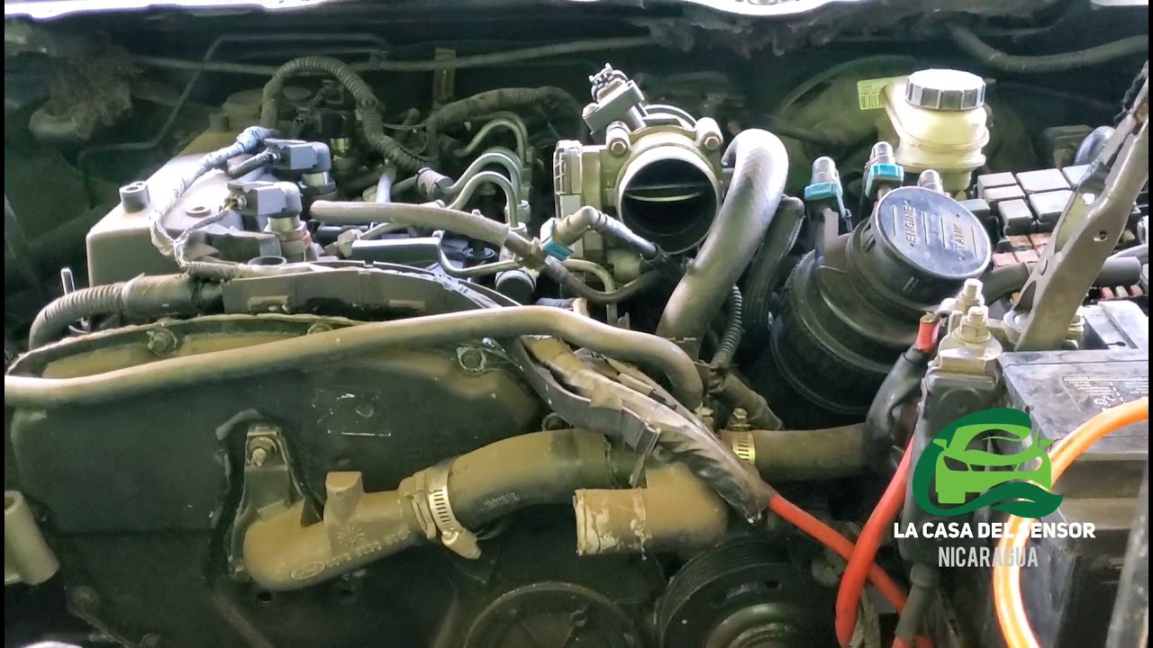 Ford Ranger 2.2 Diésel no encendía,  cambio de sensor de cigueñal