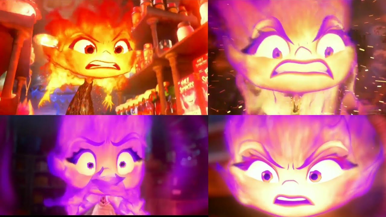 Ember Perdiendo el Temperamento por 3 minutos y 8 segundos | Elementos (2023)