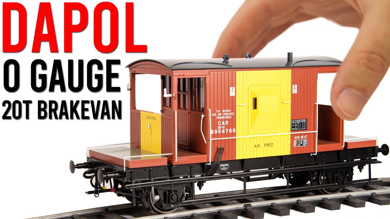 Dapol's O Gauge 20T Brake Van | Unboxing & Review