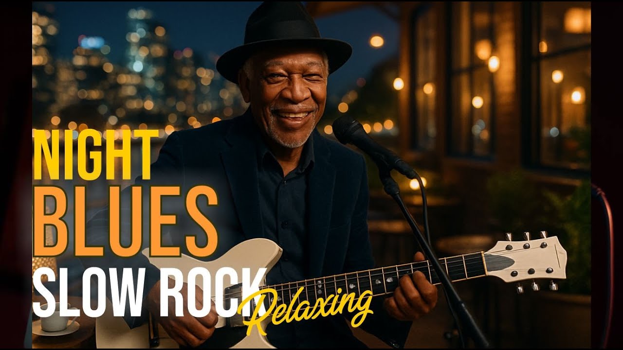 Cinematic Blues Rock 2026 🎸 Smoky Stage Guitar Performance | Soul of the Night