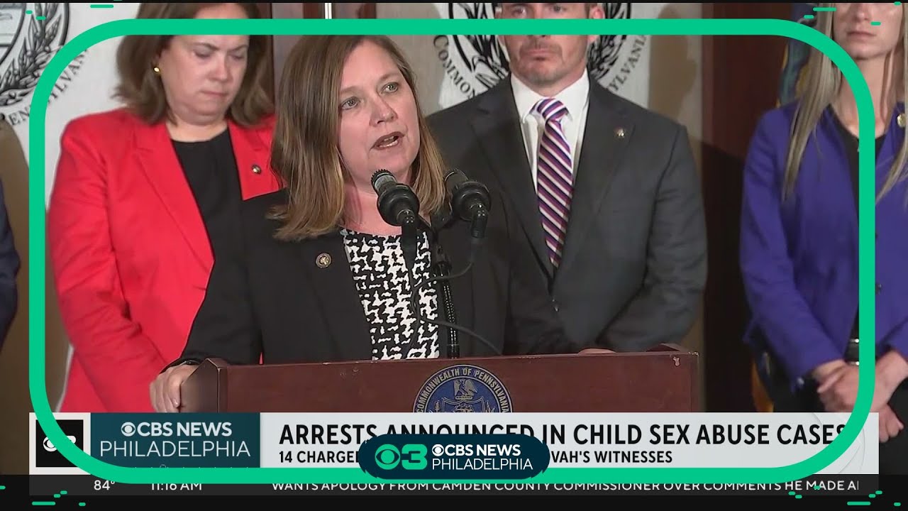 Pa. Attorney General announces child sex abuse charges involving Jehovah's Witnesses