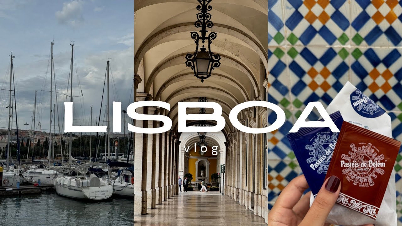UMA VIAGEM INESPERADA ✈️ | Vlog da minha primeira viagem Internacional em Lisboa 🇵🇹