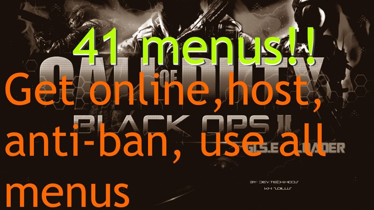 PS3 1.19 BO2 Loader v4.2 HEN & CFW versions READ Description - 47MP menus, 14 zombie + more