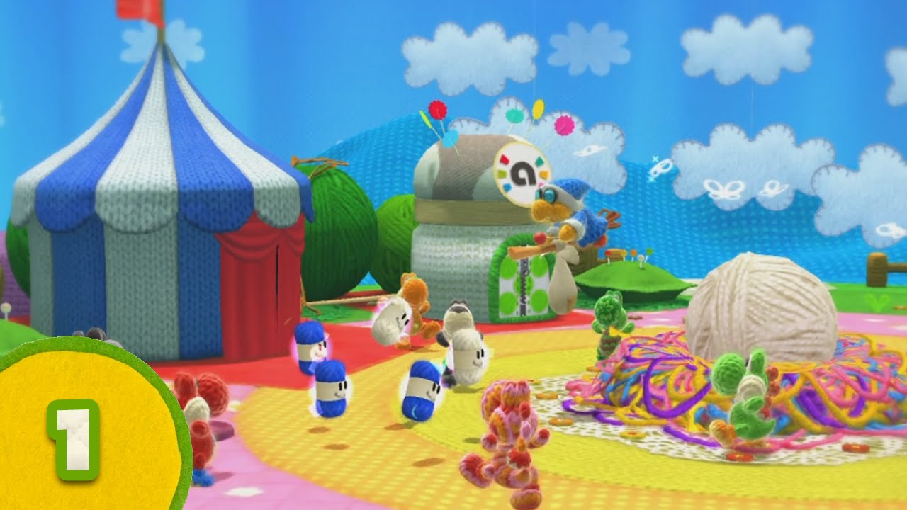 Let's Play Yoshi's Woolly World FR - Kirbendo & Akuliqi #1