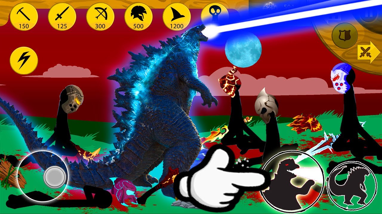 UPGRADE GODZILLA MAX ARMY + FINAL BOSSES x9999 | STICK WAR LEGACY HACK APK