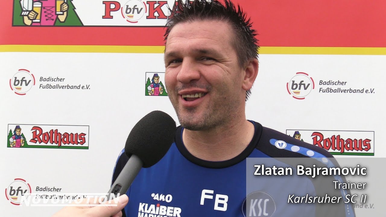 Zlatan Bajramovic - Karlsruher SC (II) - zum Verbandspokalfinale vs. 1. CfR Pforzheim, 21.5.2018