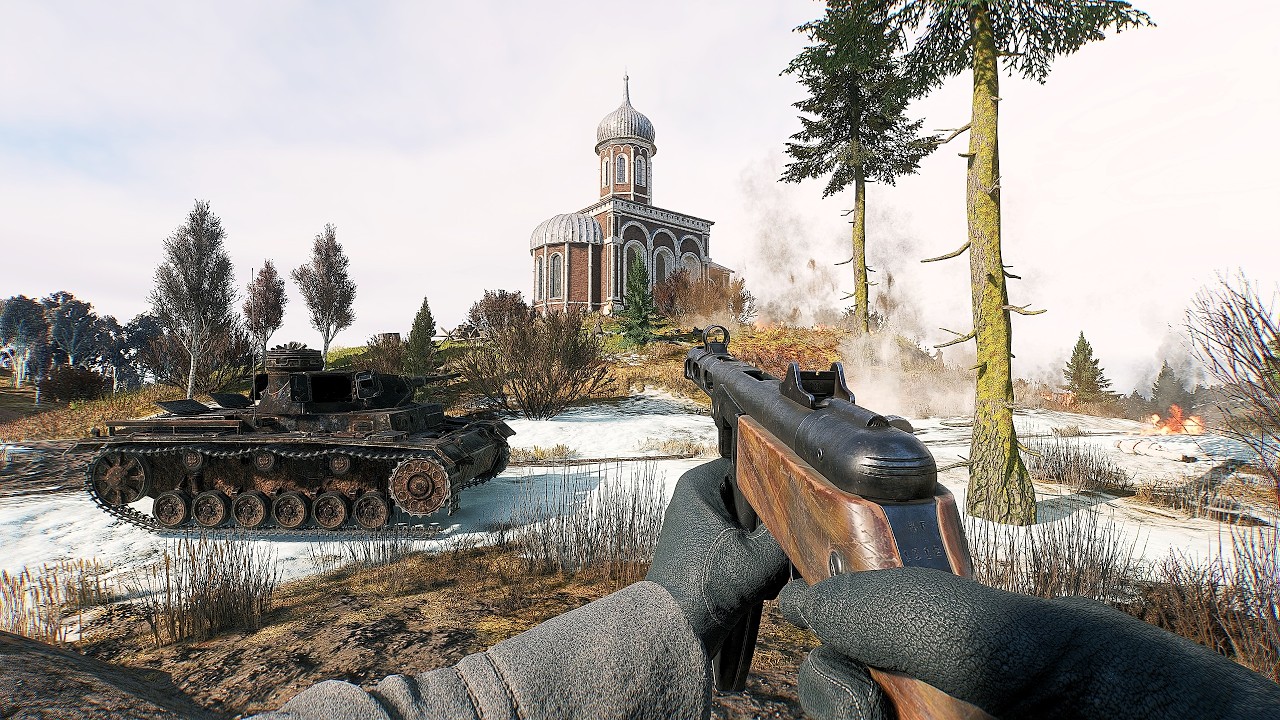 USSR - Battle of Moscow - Beloe Lake - BR2 | Enlisted Gameplay