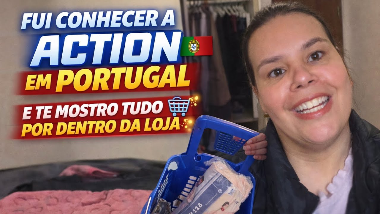 📍 Fui à ACTION em Portugal 🇵🇹 | Tour completo pela loja + preços