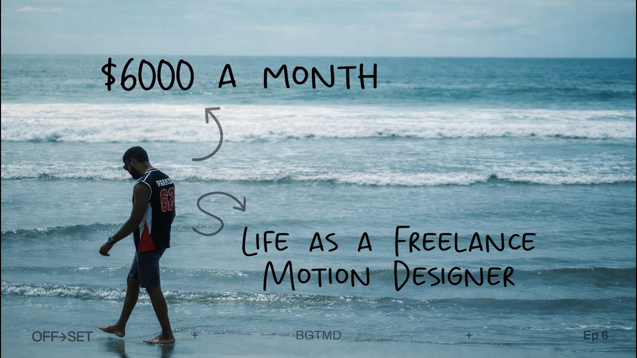 How to Start Freelancing as a Motion Designer | Beginner's Guide to Motion Design | Episode 5
