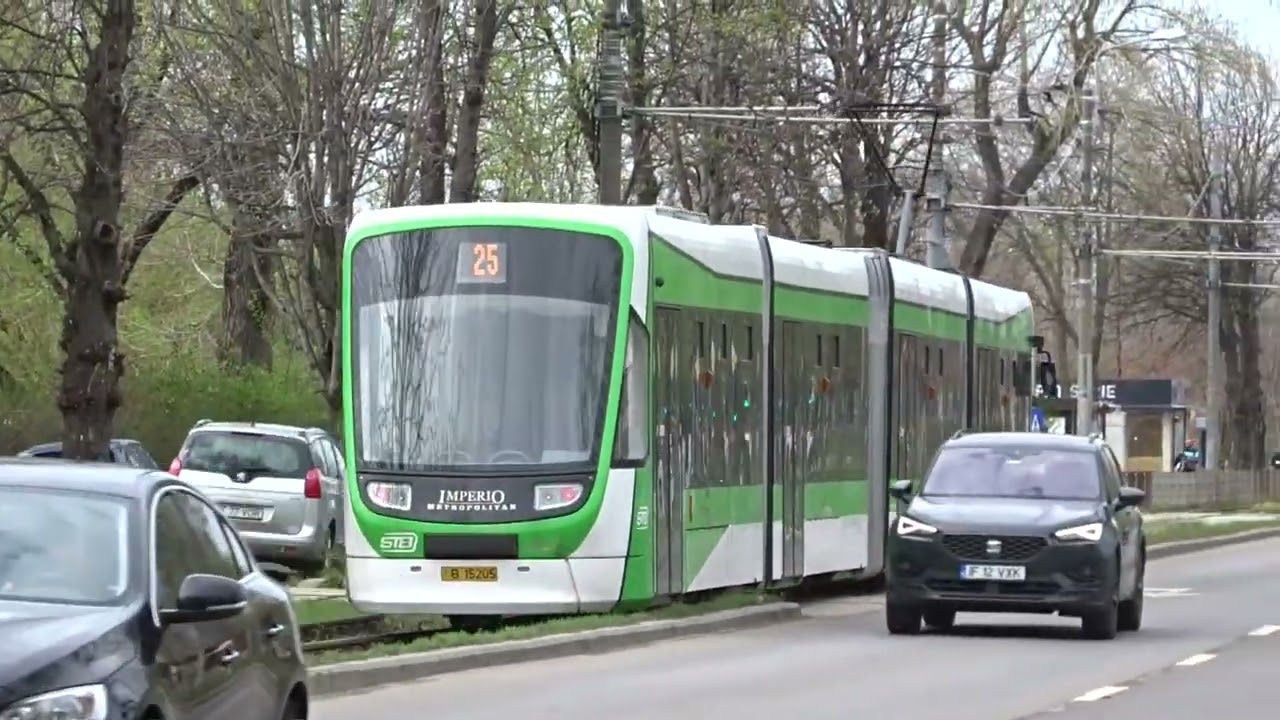 Elegant Power on Rails Female Driver Commands Astra Imperio Metropolitan in Bucharest STB