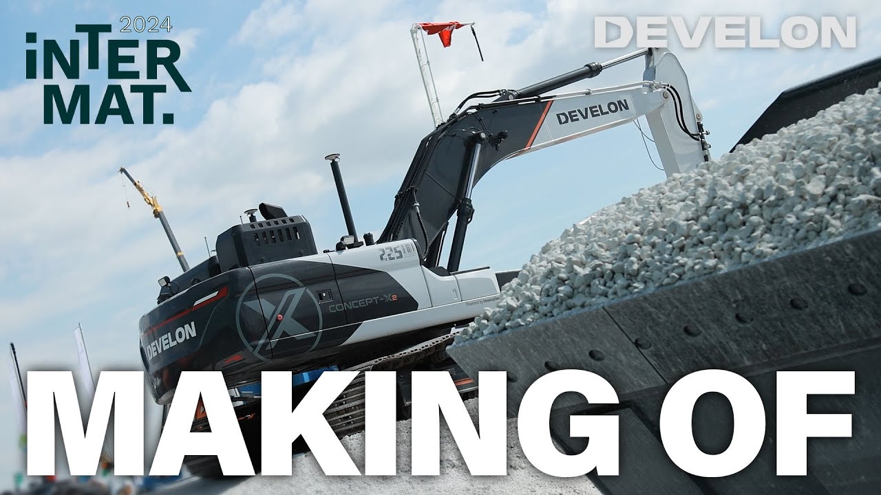 INTERMAT 2024: The DEVELON booth