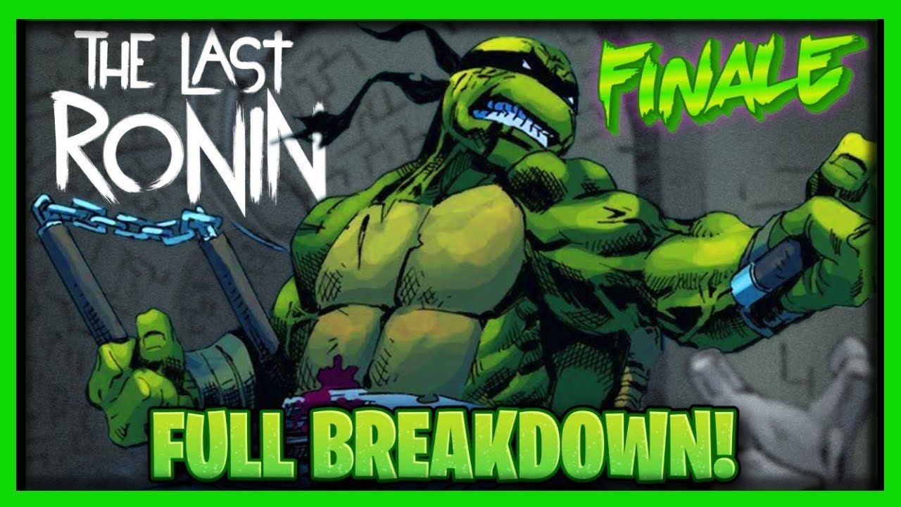 TMNT: Последний Ронин ФИНАЛ (Полный разбор) ГРАНДИОЗНОЕ РАСКРЫТИЕ!