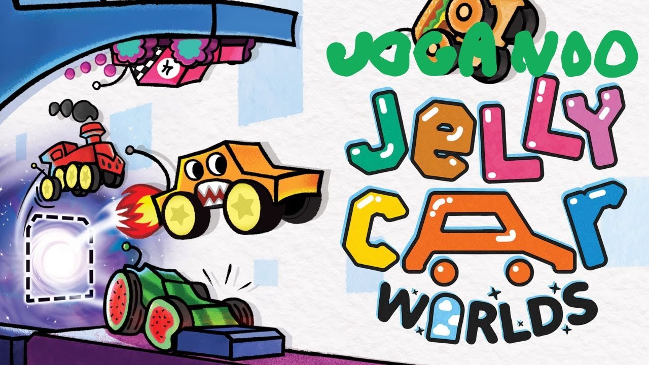 me espremendo no jelly car worlds