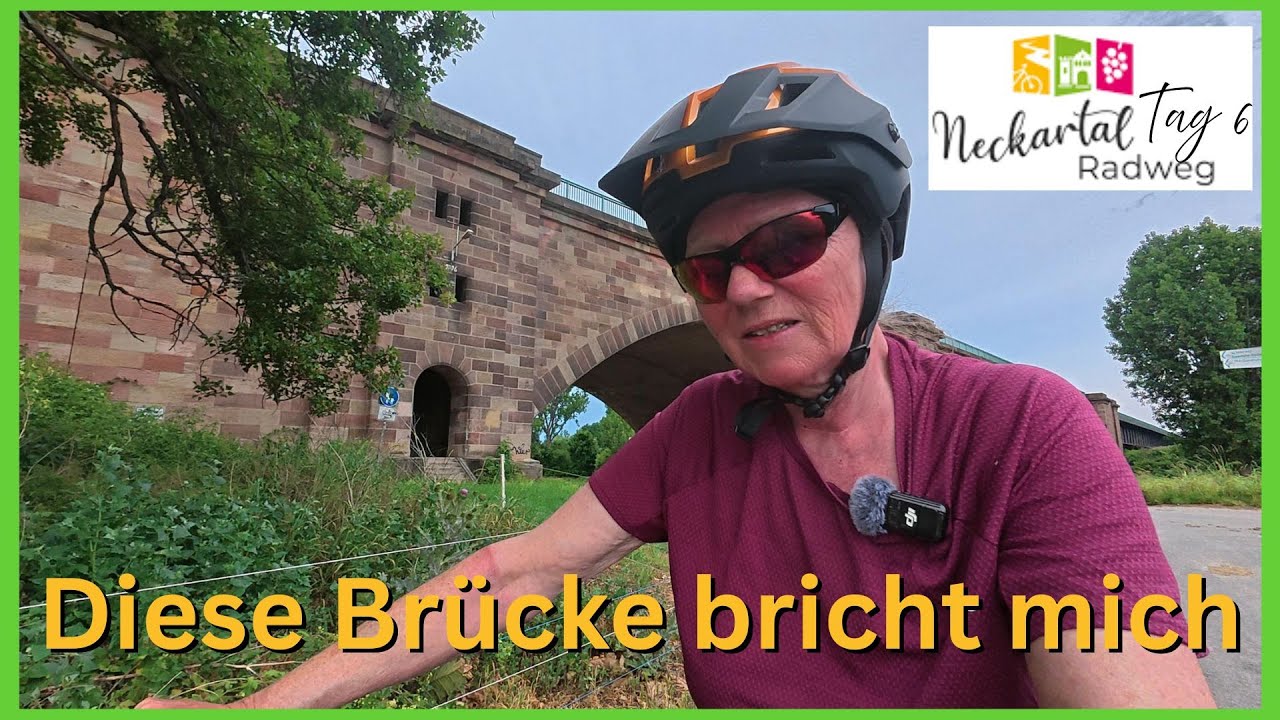 Neckartalradweg Tag 6. Von Eberbach bis Mannheim