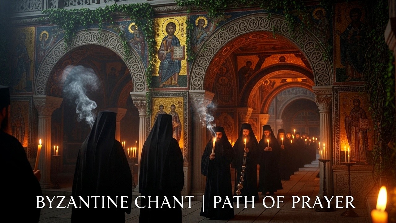 Sacred Orthodox Byzantine Night Chants for Nighttime Healing & Deep Peaceful Sleep