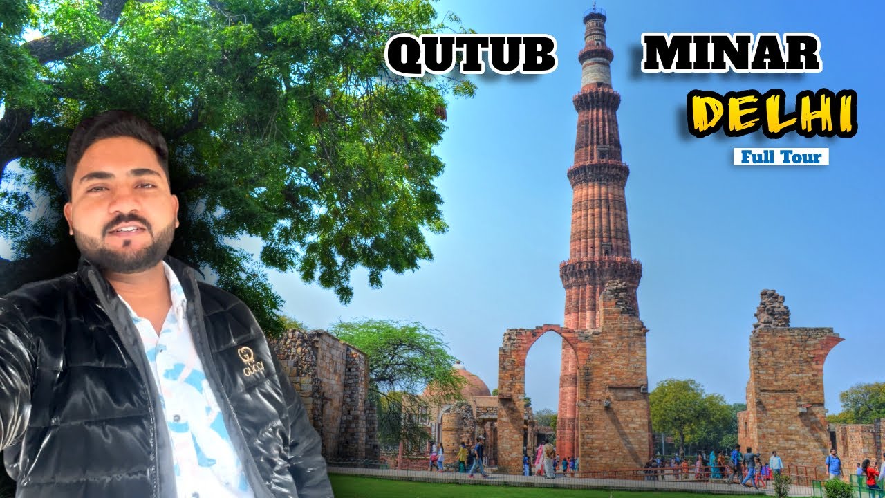 Qutub Minar Vlog 😘| Delhi Ki Shaan Ka Safar 🕌 // Full Tour //