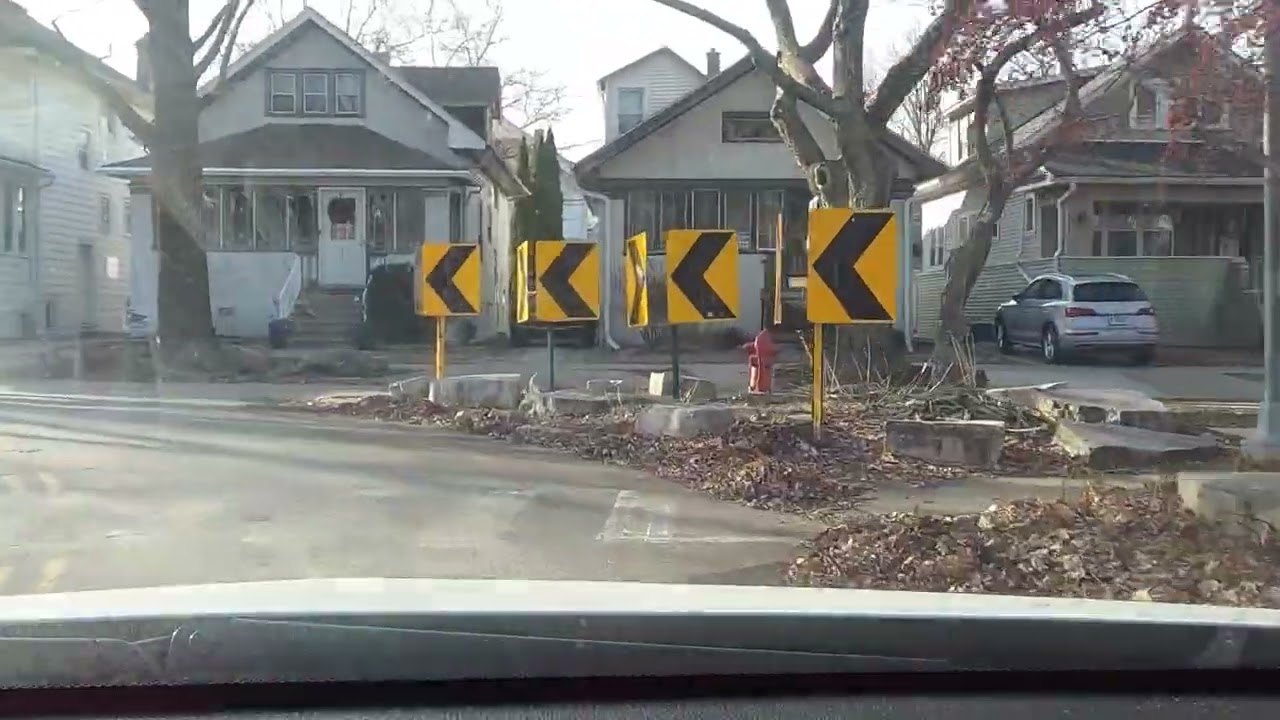 Chicago POV Drive Westside Oakpark #chicago #pov #winter #driving #explore #travel #citydrive  #asmr